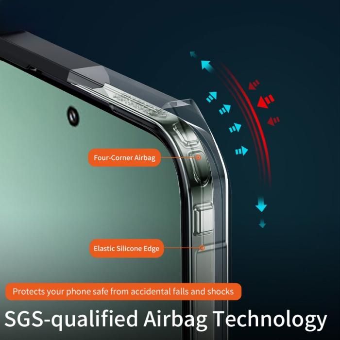 XUNDD - XUNDD Xiaomi 15 Skal Dropproof TPU + Akryl Klar Bakside