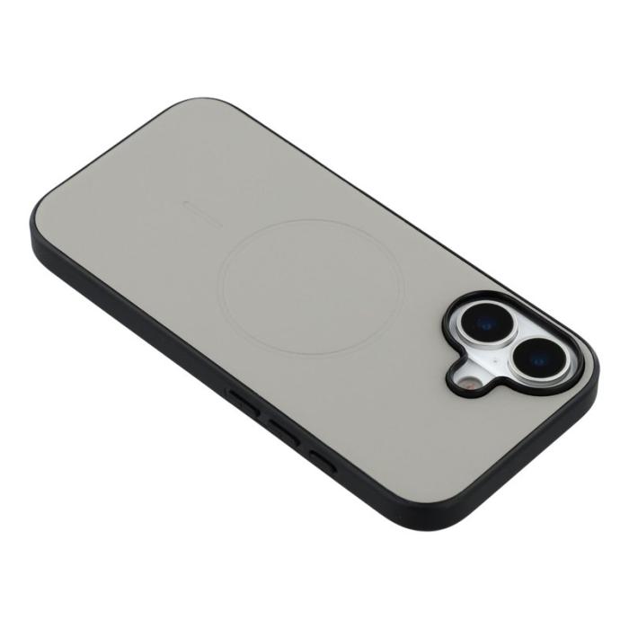 X-Level - XX-LEVEL iPhone 17 Skal MagSafe PC TPU PU Telefonfodral Grå