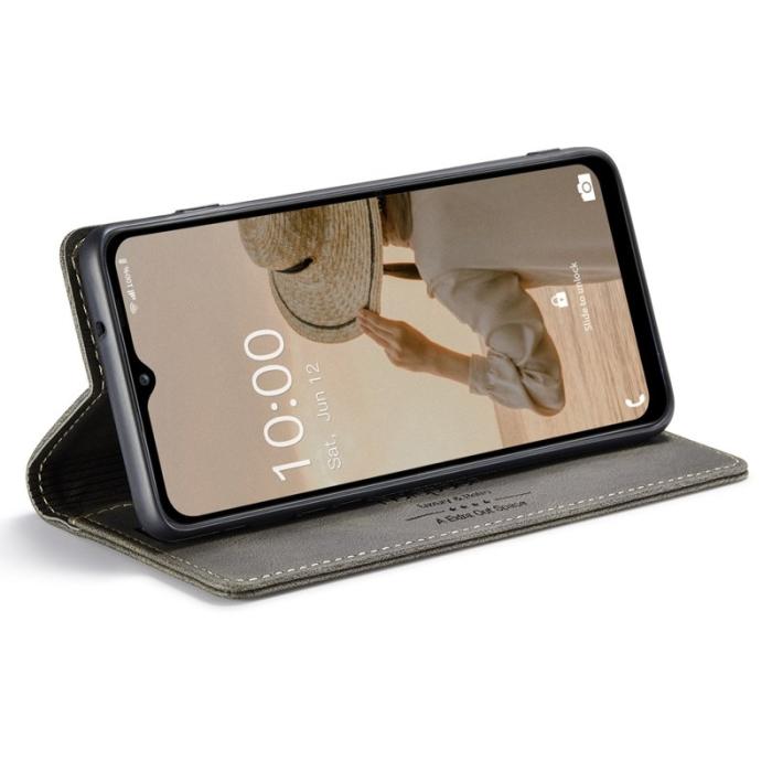 AUTSPACE - AUTSPACE A01 för Samsung Galaxy A13 5G Fodral PU Läder - Kaffe