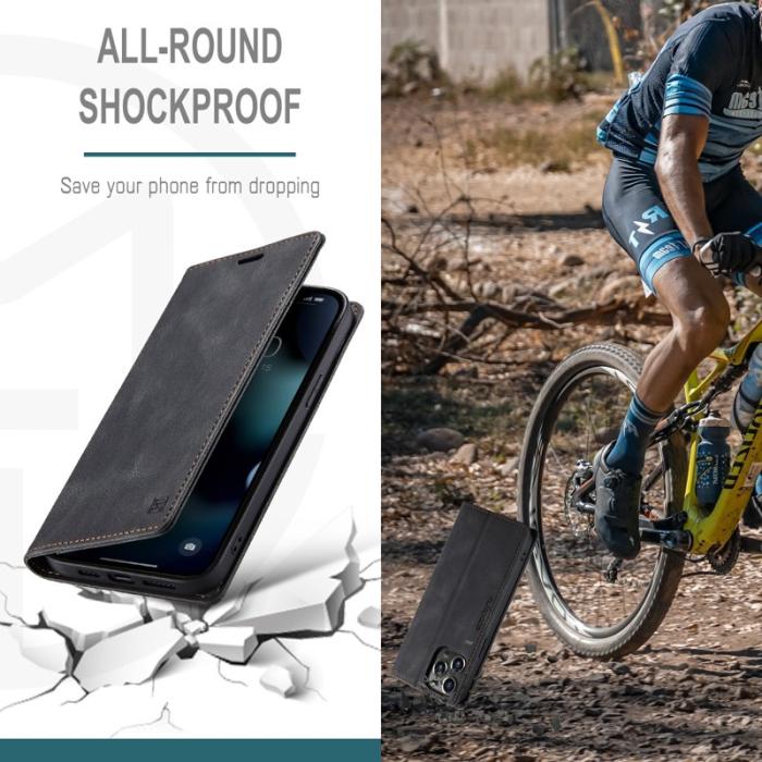 AUTSPACE - AUTSPACE A01 Series Fodral i PU-läder - Svart