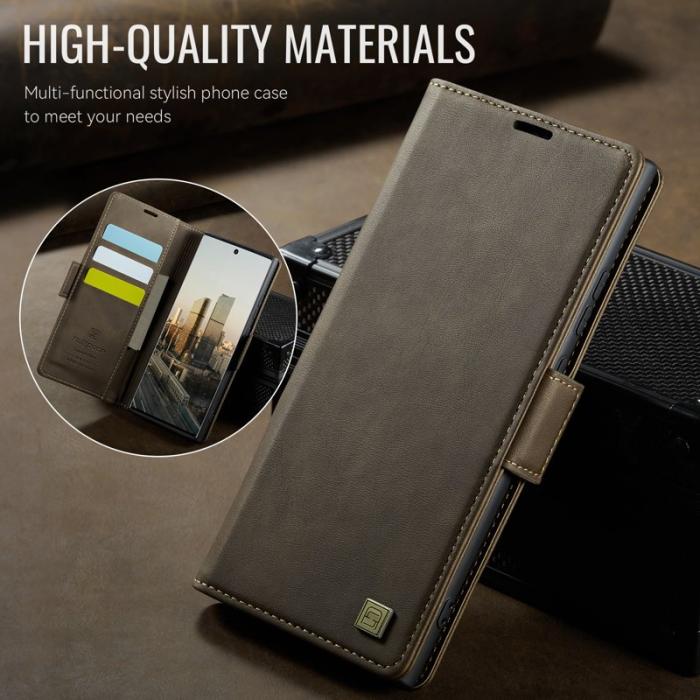 AUTSPACE - AUTSPACE Fodral för Samsung Galaxy Note20 Ultra Äkta läder - Brun