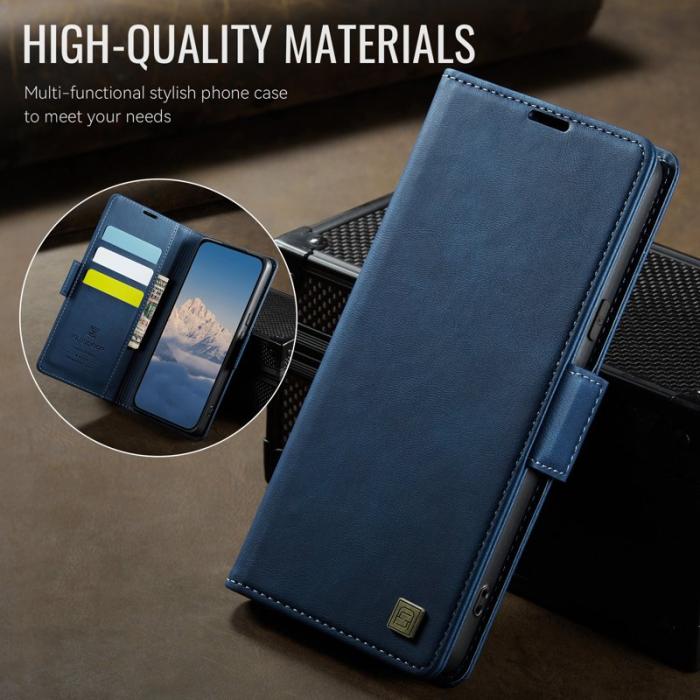 AUTSPACE - AUTSPACE Google Pixel 8 Fodral Retro Läder - Blå