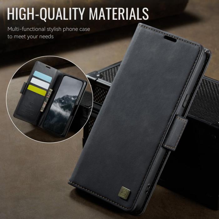 AUTSPACE - AUTSPACE Google Pixel 8 Fodral Retro Läder - Svart