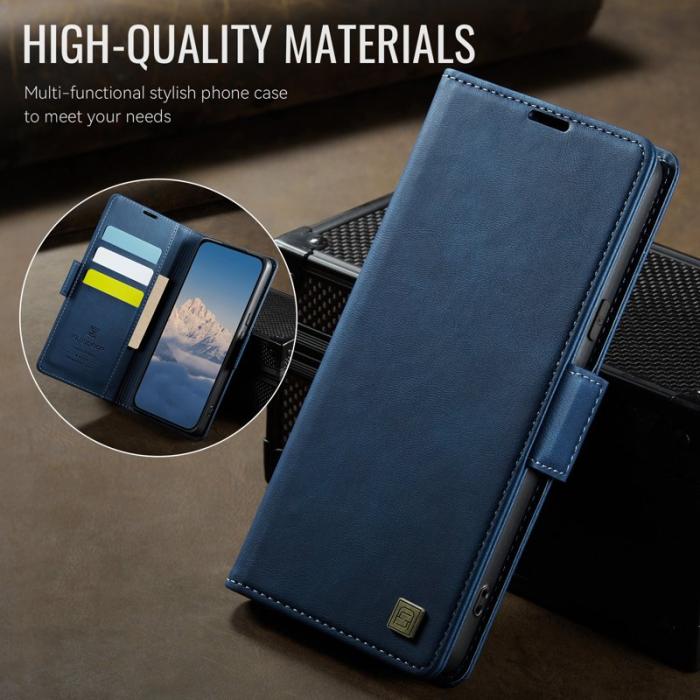 AUTSPACE - AUTSPACE Google Pixel 8 Pro Fodral Äkta läder - Blå