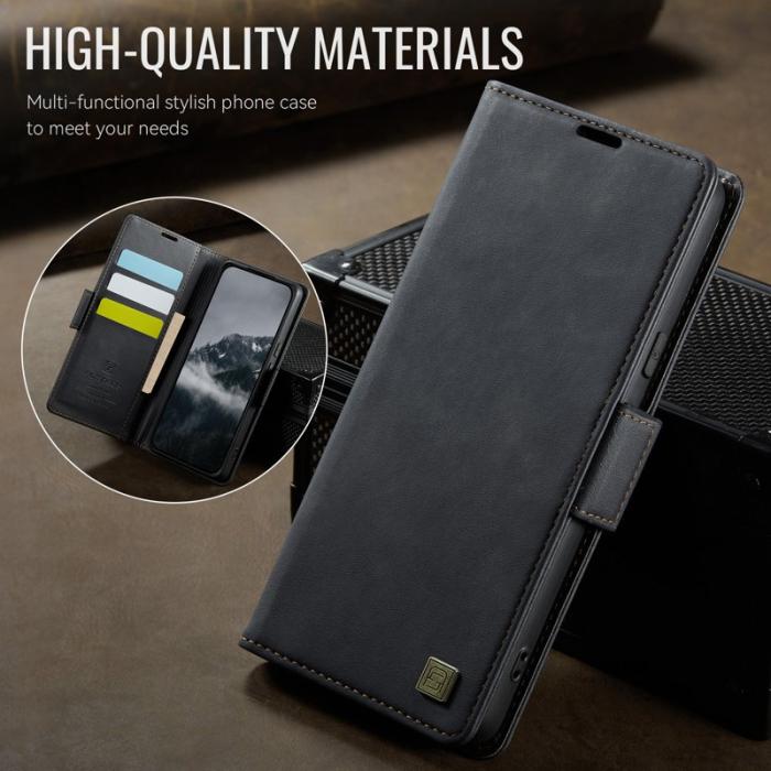 AUTSPACE - AUTSPACE Google Pixel 8 Pro Fodral Äkta läder - Svart