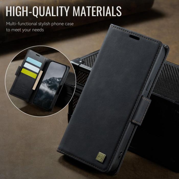 AUTSPACE - AUTSPACE Google Pixel 9 Pro Fodral Äkta läder - Svart