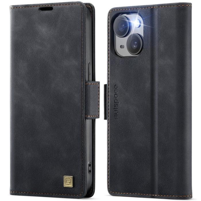 AUTSPACE - AUTSPACE iPhone 13 Fodral A11 Retro Läder - Svart