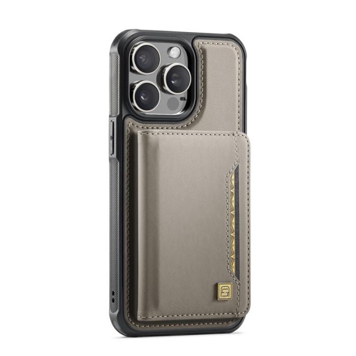 AUTSPACE - AUTSPACE iPhone 13 Pro Max Fodral Äkta läder - Grå