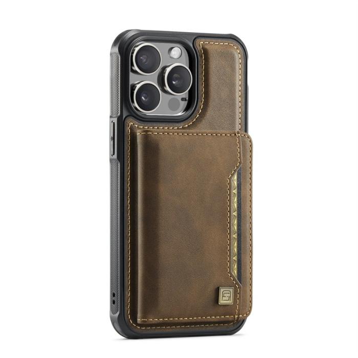 AUTSPACE - AUTSPACE iPhone 15 Pro Fodral Äkta läder - Kaffe