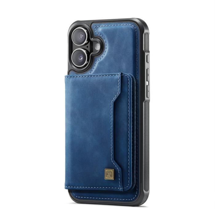 AUTSPACE - AUTSPACE iPhone 16 Fodral Vintage Läder - Blå