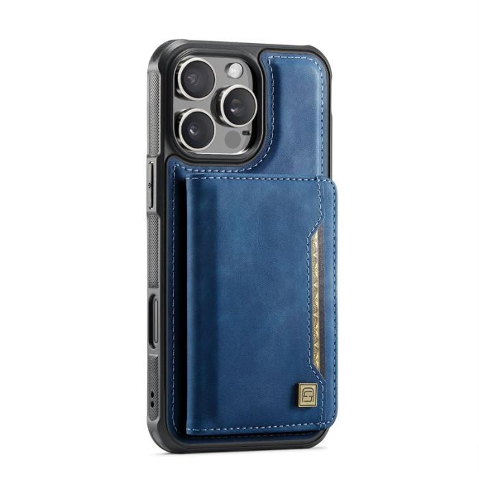 AUTSPACE - AUTSPACE iPhone 16 Pro Max Fodral Äkta läder - Blå