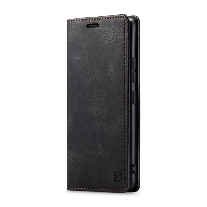 AUTSPACE - AUTSPACE Xiaomi 14 Wallet Fodral Äkta läder - Svart