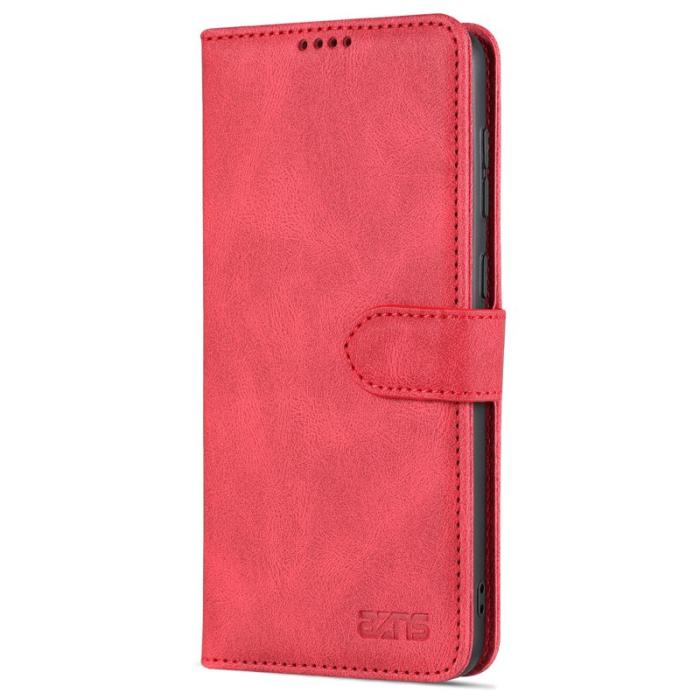 AZNS - AZNS Fodral Samsung Galaxy A53 5G PU Läder - Röd
