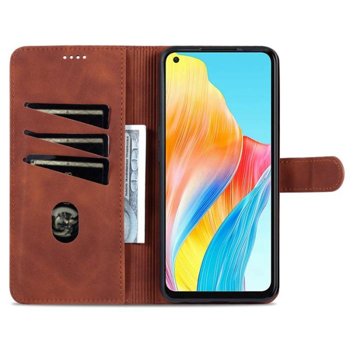 AZNS - AZNS Fodral Wallet Stand för Xiaomi Redmi K60 Ultra - Brun