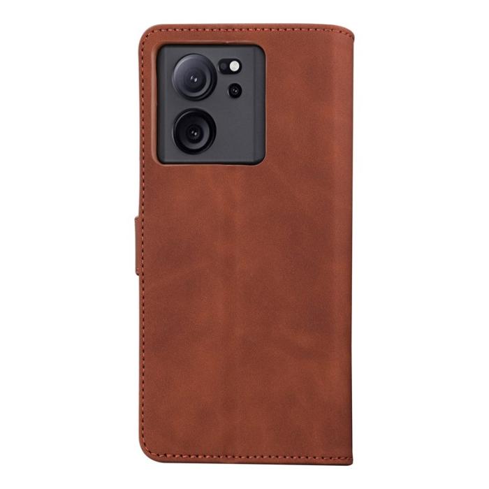 AZNS - AZNS Fodral Wallet Stand för Xiaomi Redmi K60 Ultra - Brun