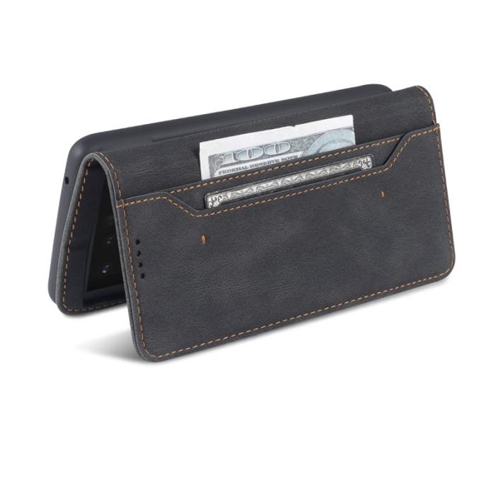 AZNS - AZNS Google Pixel 6 Fodral TPU+PU Läder - Svart