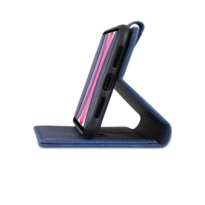 AZNS - AZNS iPhone 12/12 Pro Skal Äkta läder - Blå