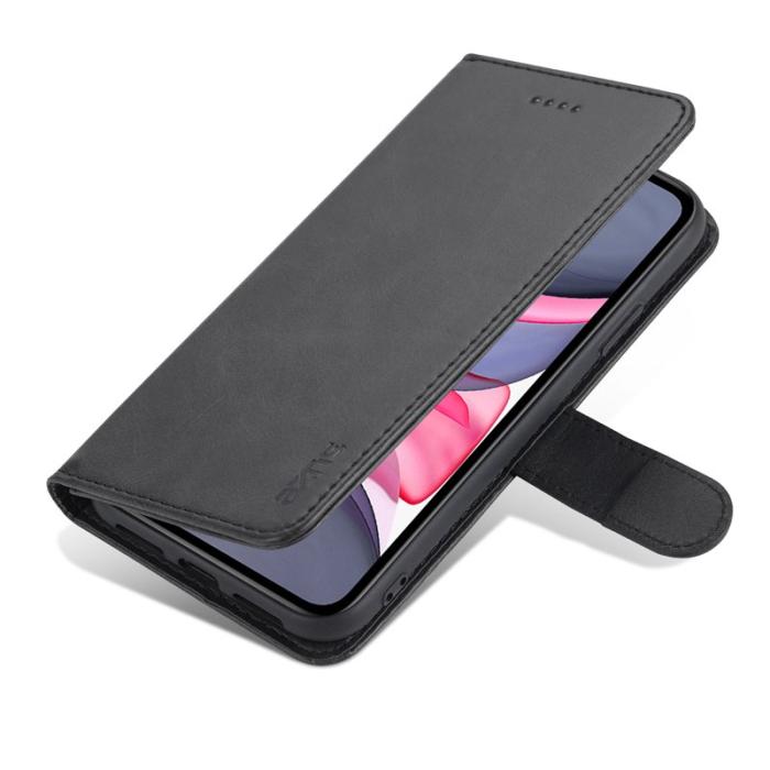 AZNS - AZNS iPhone 12/12 Pro Skal i PU-läder - Svart