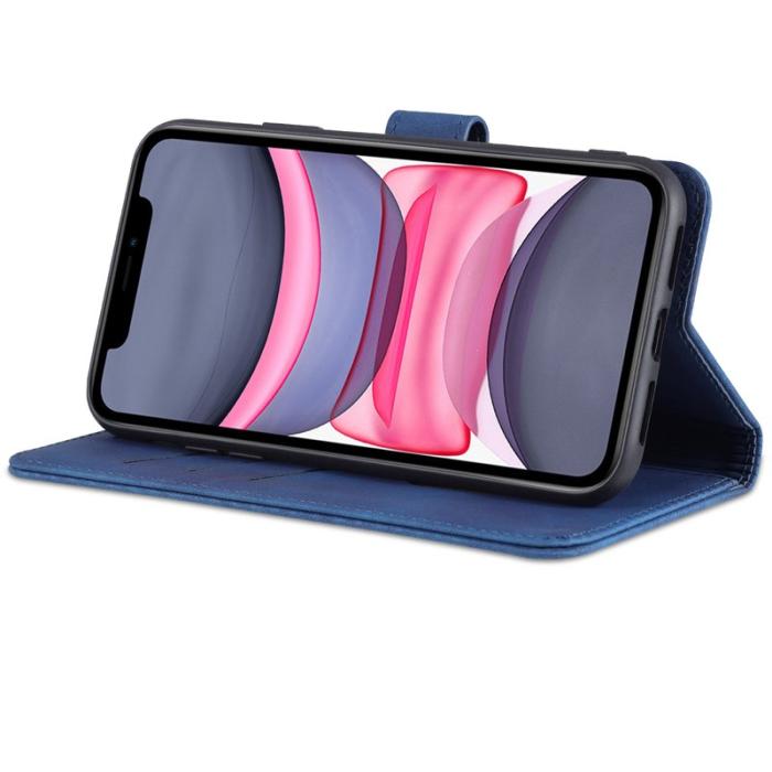 AZNS - AZNS iPhone 12/12 Pro Skal i PU-läder - Svart