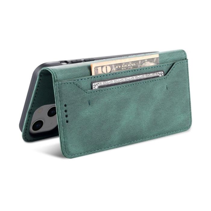 AZNS - AZNS iPhone 14 Fodral i PU-läder - Grön - Stötsäker och praktisk