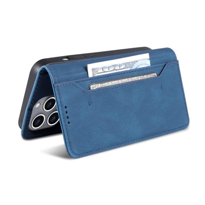 AZNS - AZNS iPhone 14 Pro Fodral i PU-läder - Blå