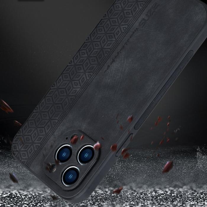 AZNS - AZNS iPhone 15 Pro Fodral PU Läder - Dammskyddande - Lila