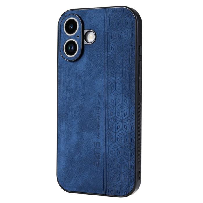 AZNS - AZNS iPhone 17 Fodral Skyddande PU Läder - Blå