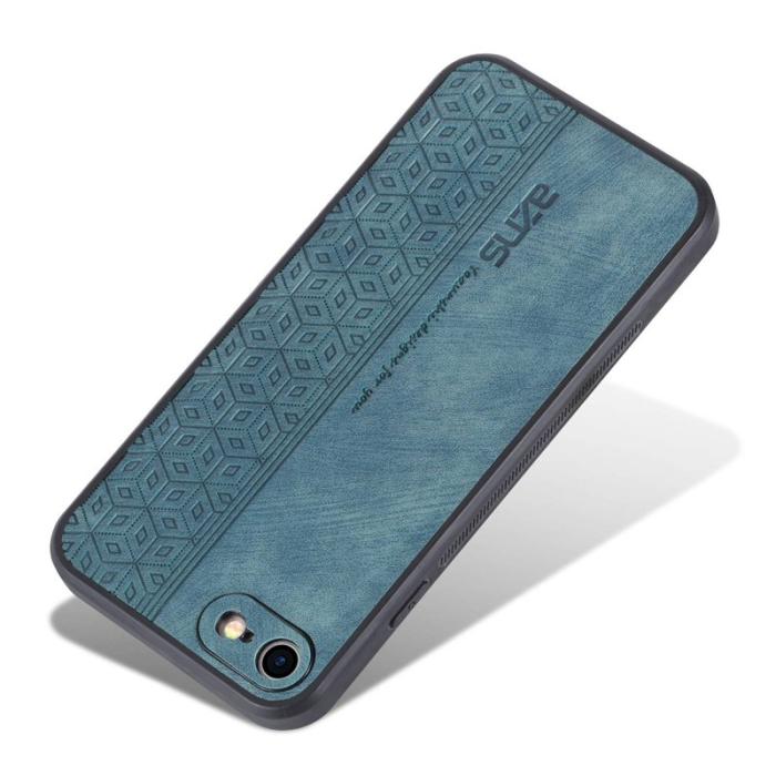 AZNS - AZNS iPhone 7/8/SE (2020/2022) Fodral PU Läder - Grön