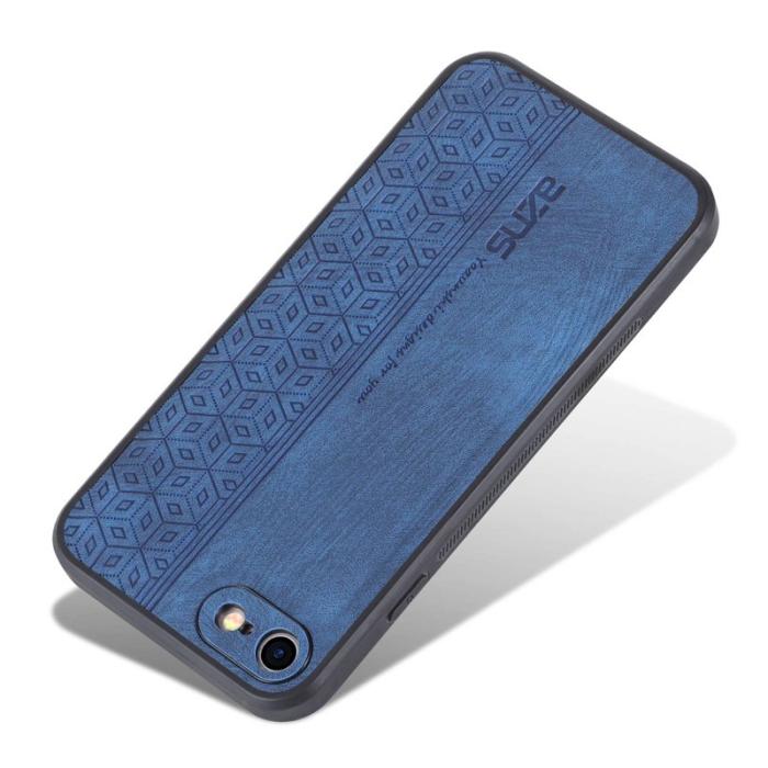 AZNS - AZNS iPhone 7 / 8 / SE (2020) / SE (2022) Fodral PU Läder - Blå