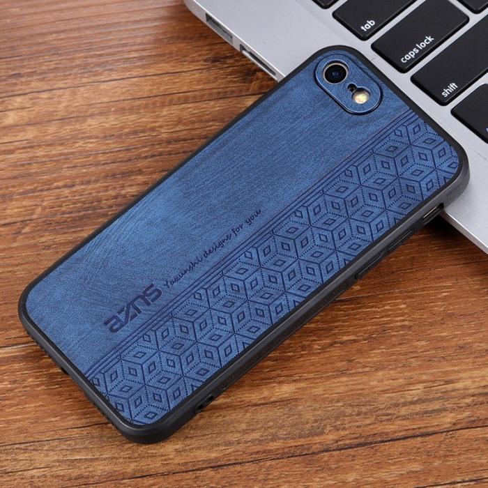 AZNS - AZNS iPhone 7 / 8 / SE (2020) / SE (2022) Fodral PU Läder - Blå