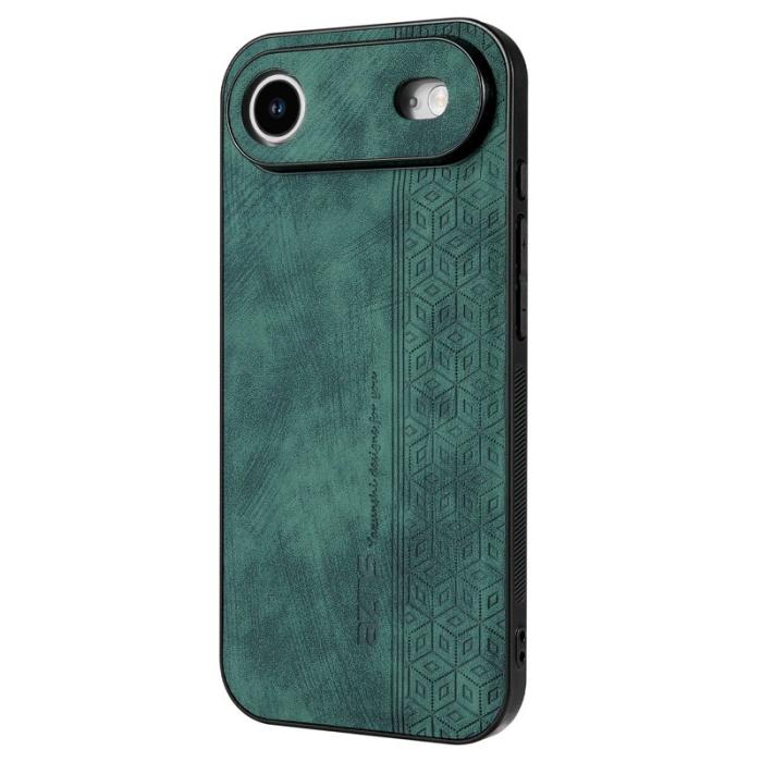 AZNS - AZNS iPhone Air Fodral Skyddande PU Läder - Grön