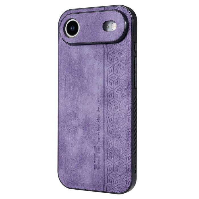 AZNS - AZNS iPhone Air Fodral Skyddande PU Läder - Lila