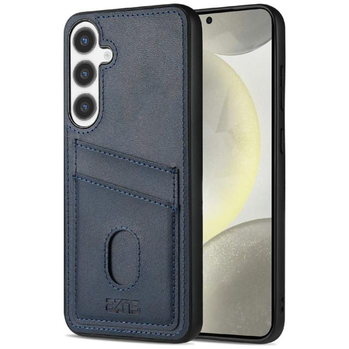 AZNS - AZNS K1 Series för Samsung Galaxy S24+ Fodral - PU+TPU - Blå