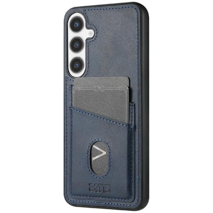 AZNS - AZNS K1 Series för Samsung Galaxy S24+ Fodral - PU+TPU - Blå