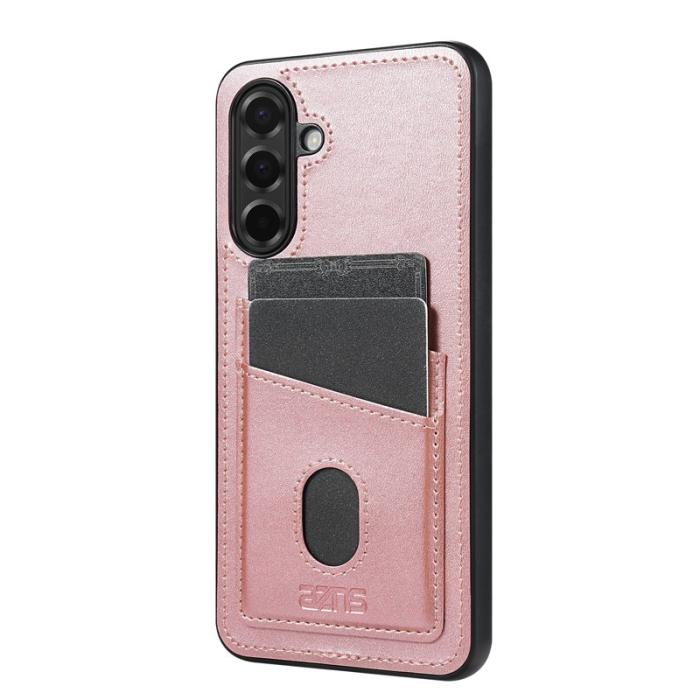 AZNS - AZNS K1 Series Samsung Galaxy S25 FE Fodral - Äkta läder - Roséguld