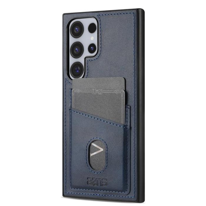 AZNS - AZNS K1 Series Samsung Galaxy S25 Ultra Fodral - Blå PU+TPU