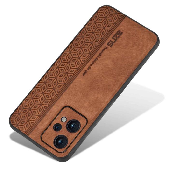 AZNS - AZNS OnePlus Nord CE 2 Lite 5G Fodral Äkta läder - Brun