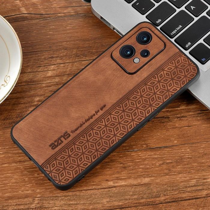 AZNS - AZNS OnePlus Nord CE 2 Lite 5G Fodral Äkta läder - Brun