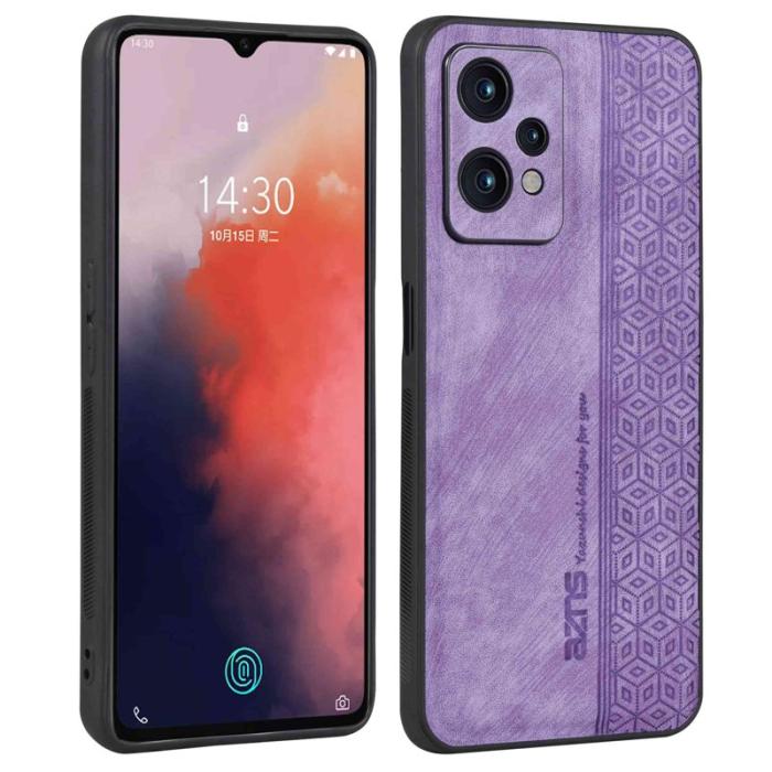 AZNS - AZNS OnePlus Nord CE 2 Lite 5G Fodral Äkta läder - Lila