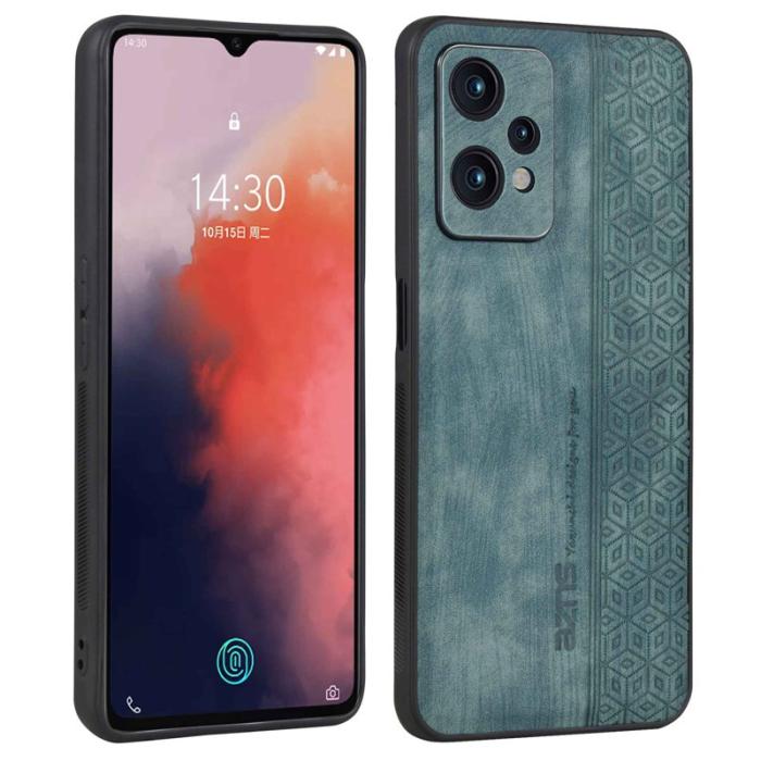AZNS - AZNS OnePlus Nord CE 2 Lite 5G Fodral - PU Läder - Grön