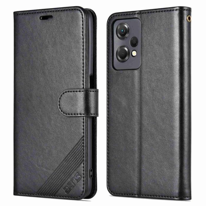 AZNS - AZNS OnePlus Nord CE 2 Lite 5G Skal Texturerat PU Läder - Svart