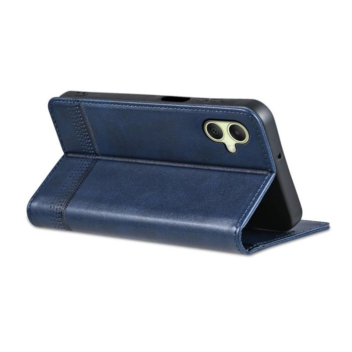 AZNS - AZNS Samsung Galaxy A06 Fodral Äkta läder - Blå