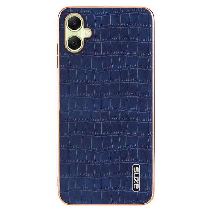 AZNS - AZNS Samsung Galaxy A06 Fodral Electroplating Krokodil PU+TPU - Blå