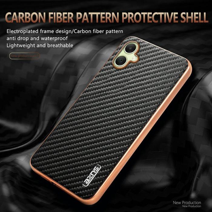 AZNS - AZNS Samsung Galaxy A06 Fodral Electroplating PU + TPU - Grön