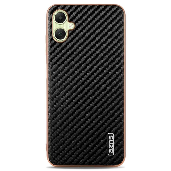 AZNS - AZNS Samsung Galaxy A06 Fodral Electroplating PU + TPU - Svart
