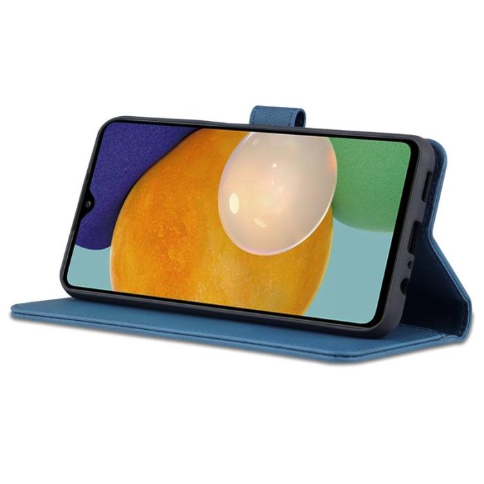AZNS - AZNS Samsung Galaxy A13 5G Fodral - PU Läder - Blå