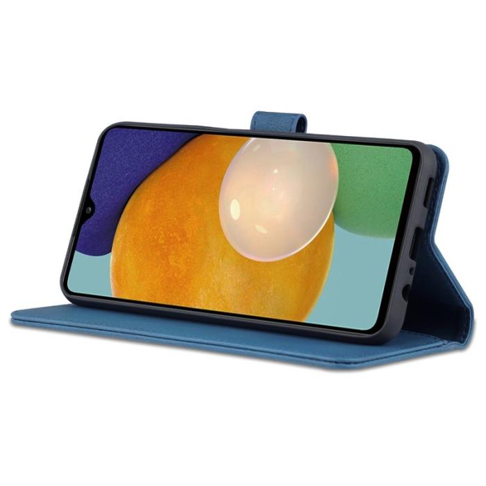 AZNS - AZNS Samsung Galaxy A14 5G Fodral PU Läder - Blå