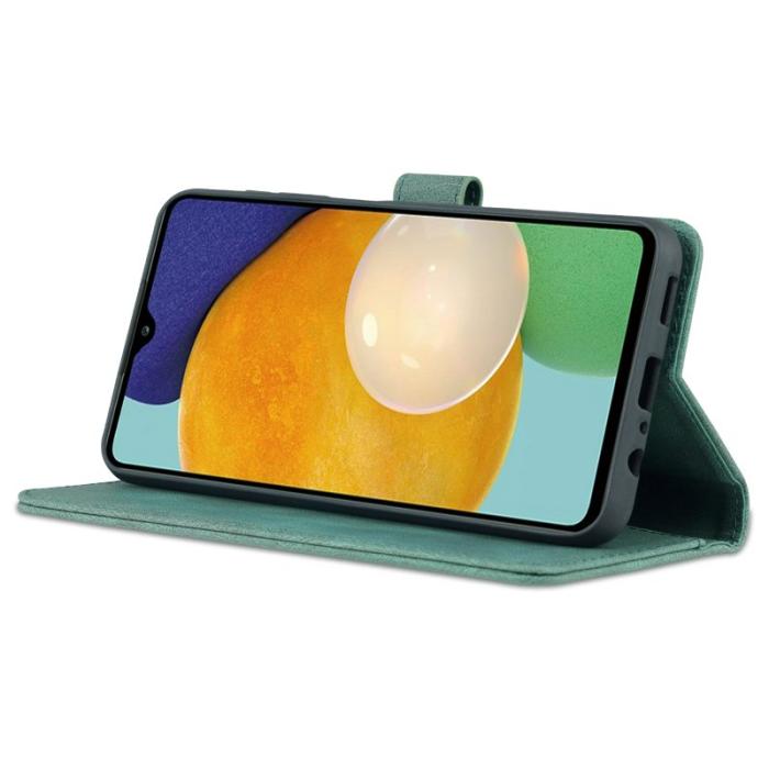 AZNS - AZNS Samsung Galaxy A14 5G Fodral PU Läder - Grön