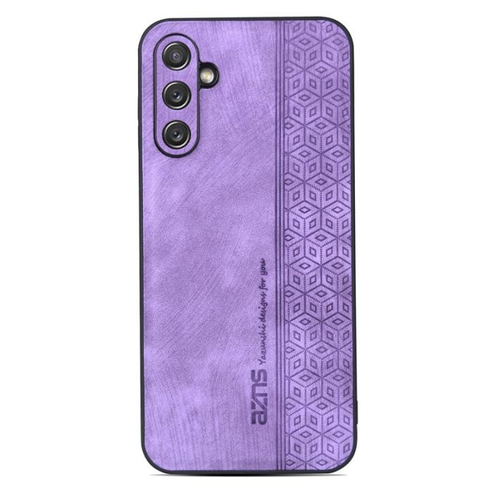 AZNS - AZNS Samsung Galaxy A14 5G Fodral PU Läder - Lila