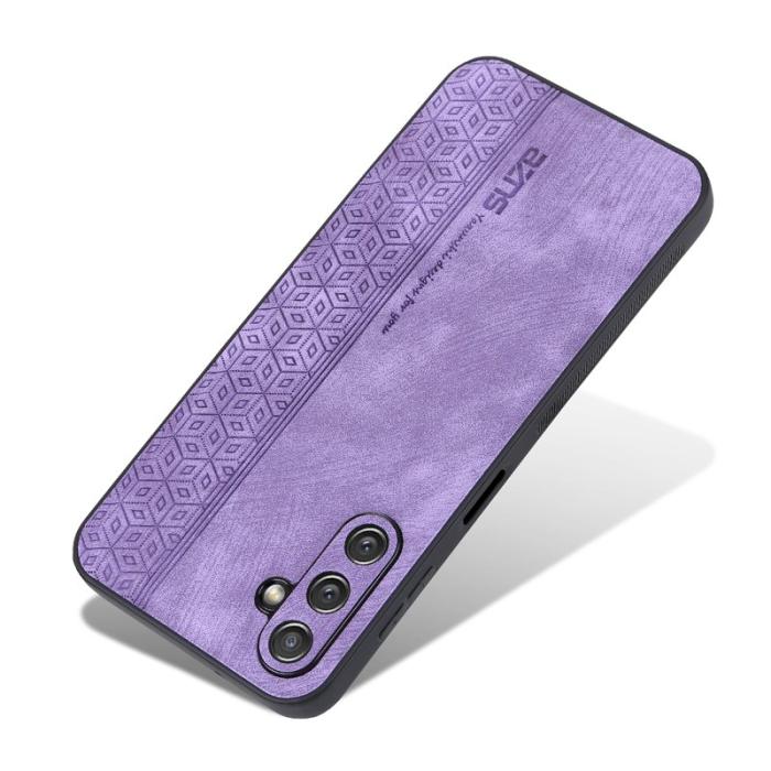 AZNS - AZNS Samsung Galaxy A14 5G Fodral PU Läder - Lila